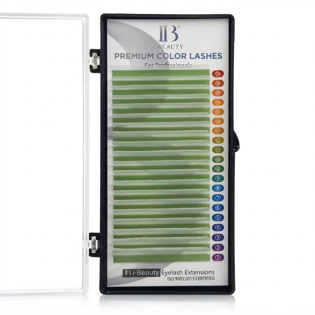 Вії I-Beauty Premium Color Mix Білі