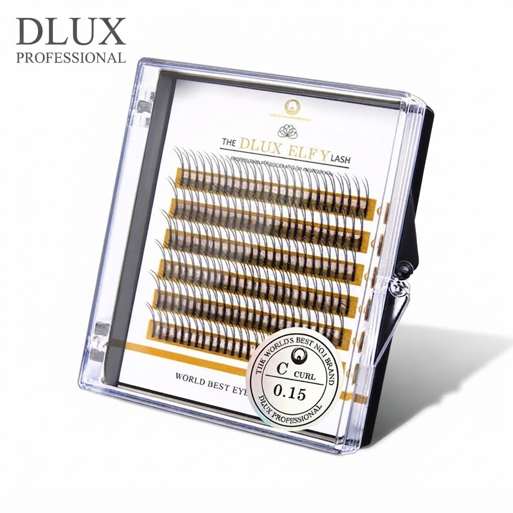 Вії DLUX Professional Пучкові ( Y )