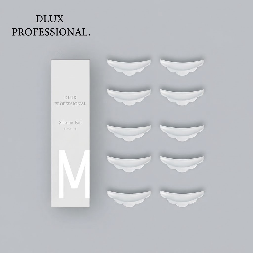 Силіконові бігуді DLUX (5 пар)