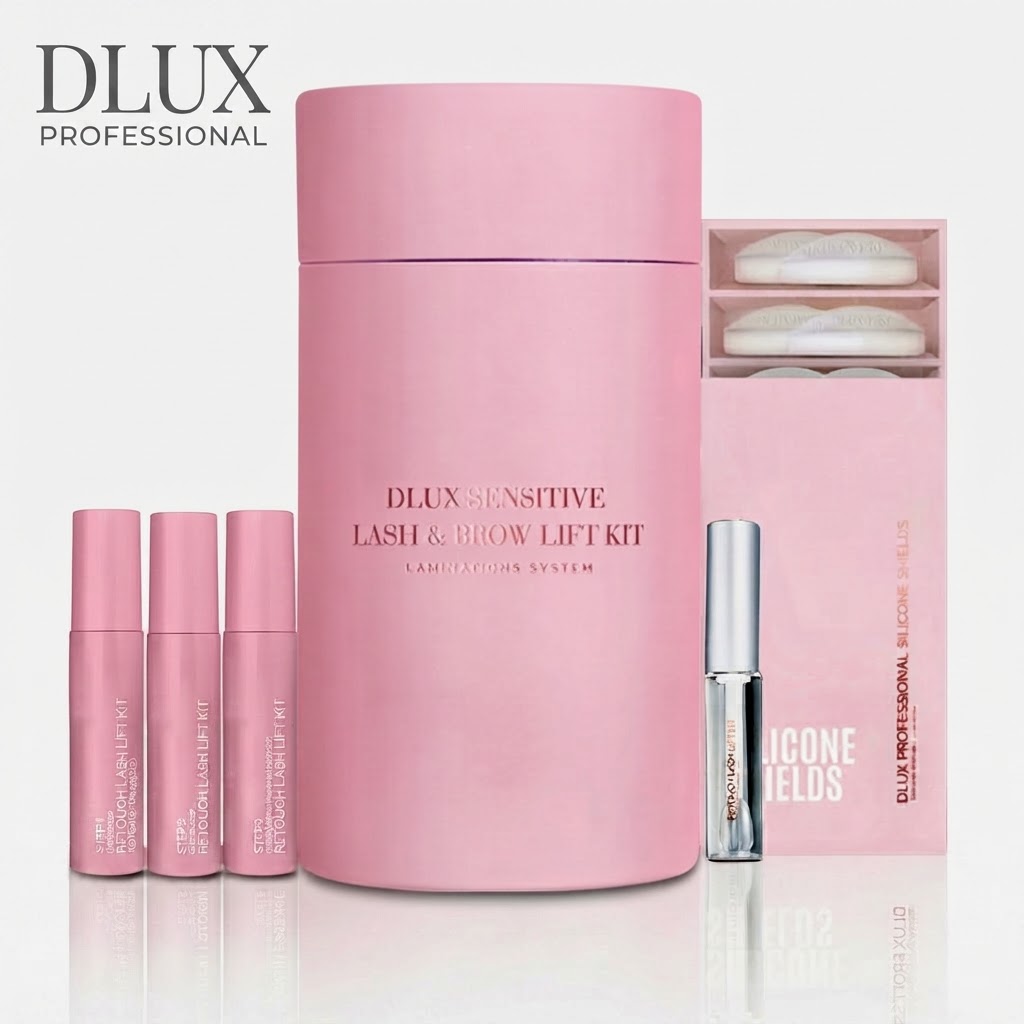 Набір для ламінування вій та брів DLUX PROFESSIONAL Sensitive