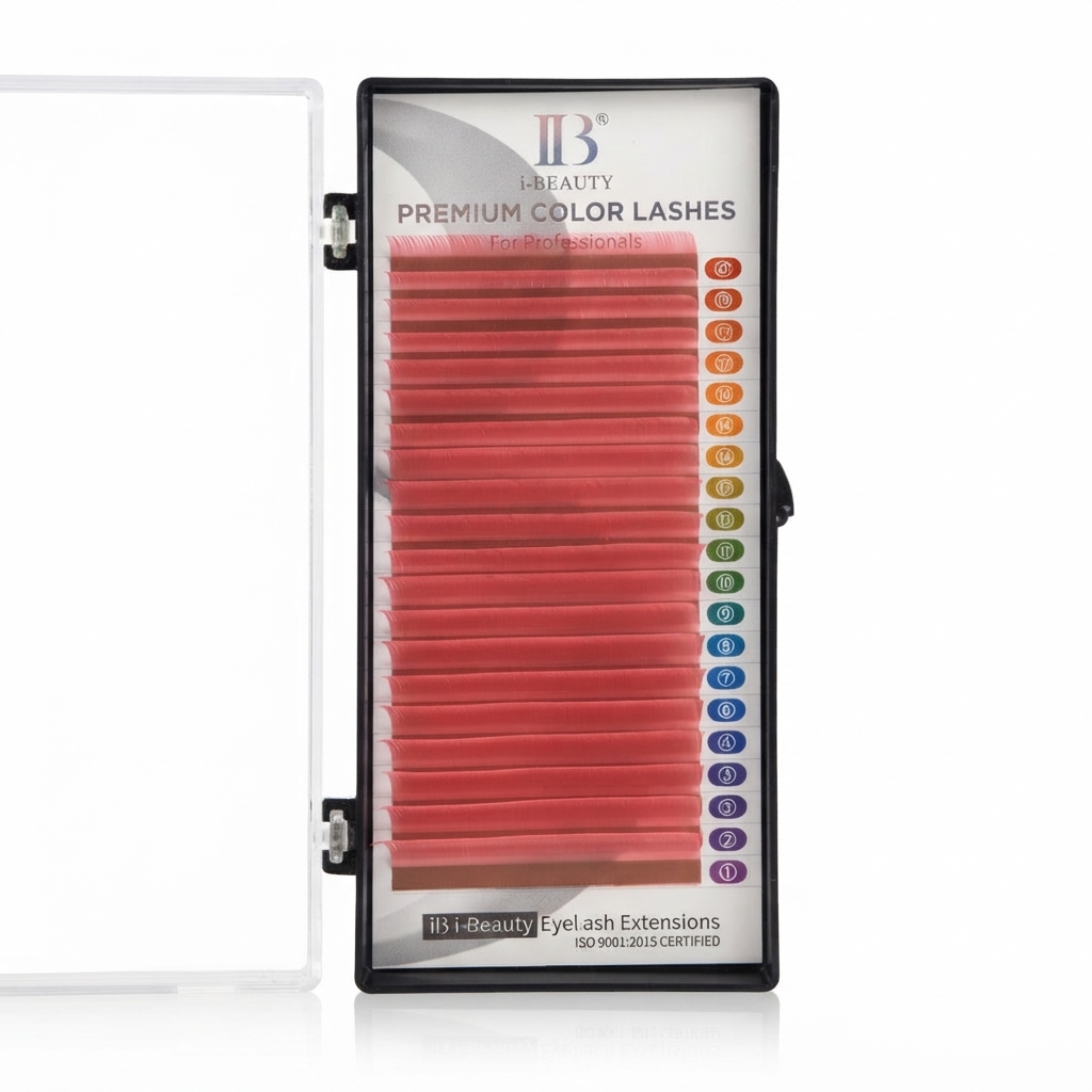 Вії I-BEAUTY Premium Color Mix Рожеві